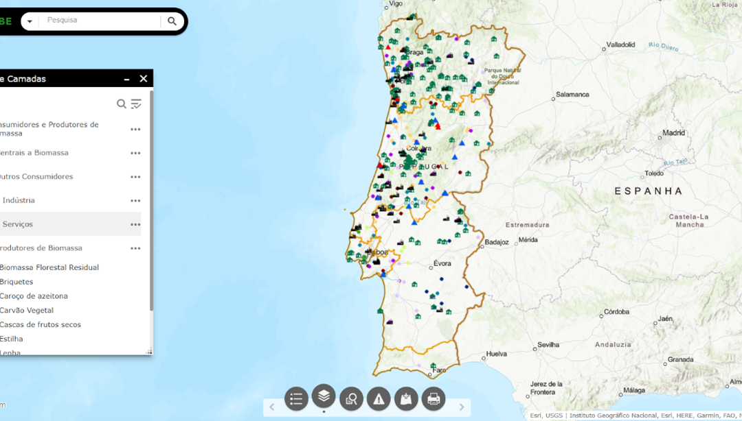 O Visualizador de Informação Geográfica da Biomassa já está disponível